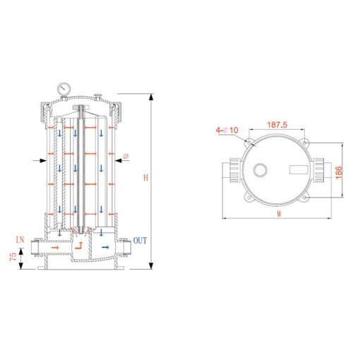 Корпус HPCF-5x30SL