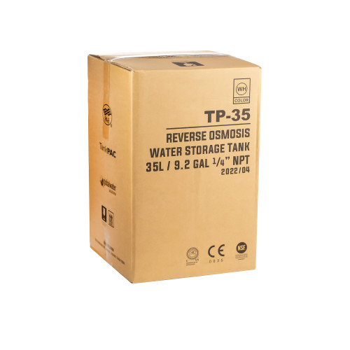 Накопительный бак TP-35 9,2 gal (35л) TankPac metal 1/4'' NPT (кран в комплекте)